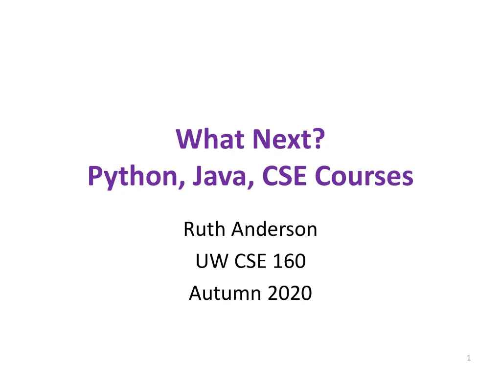 what next n.w