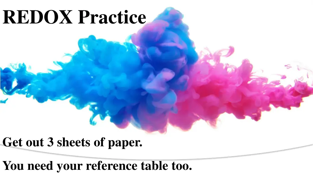 redox practice n.w
