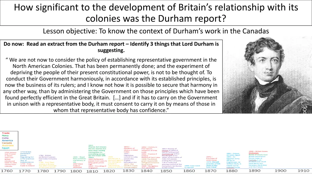 how significant to the development of britain n.w