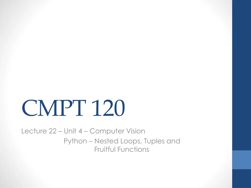 cmpt 120 n.w