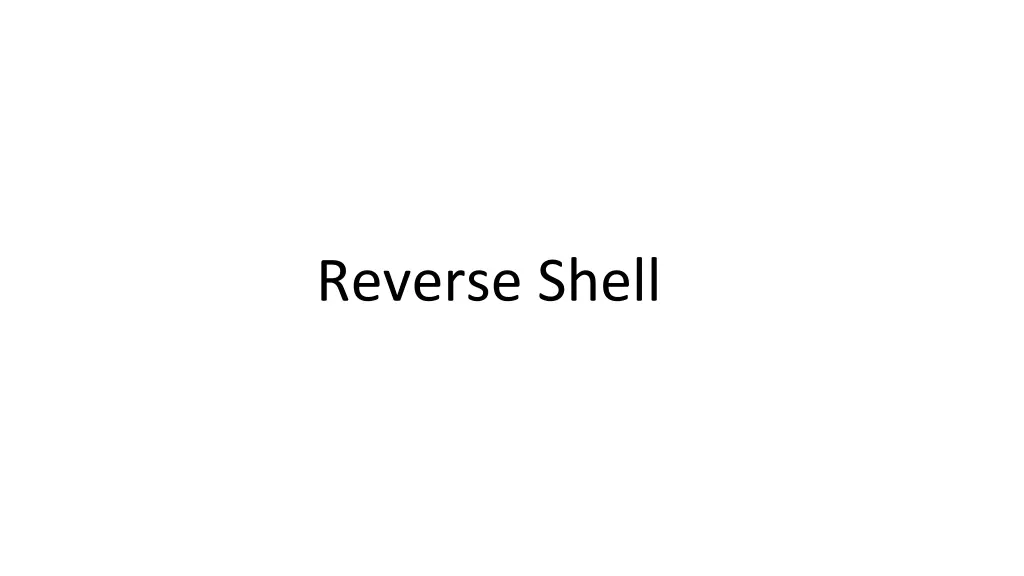 reverse shell n.w