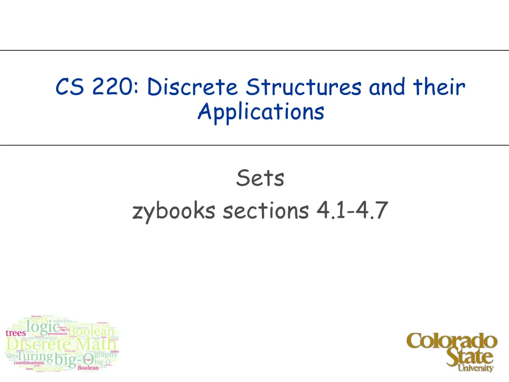 cs 220 discrete structures and their applications n.w