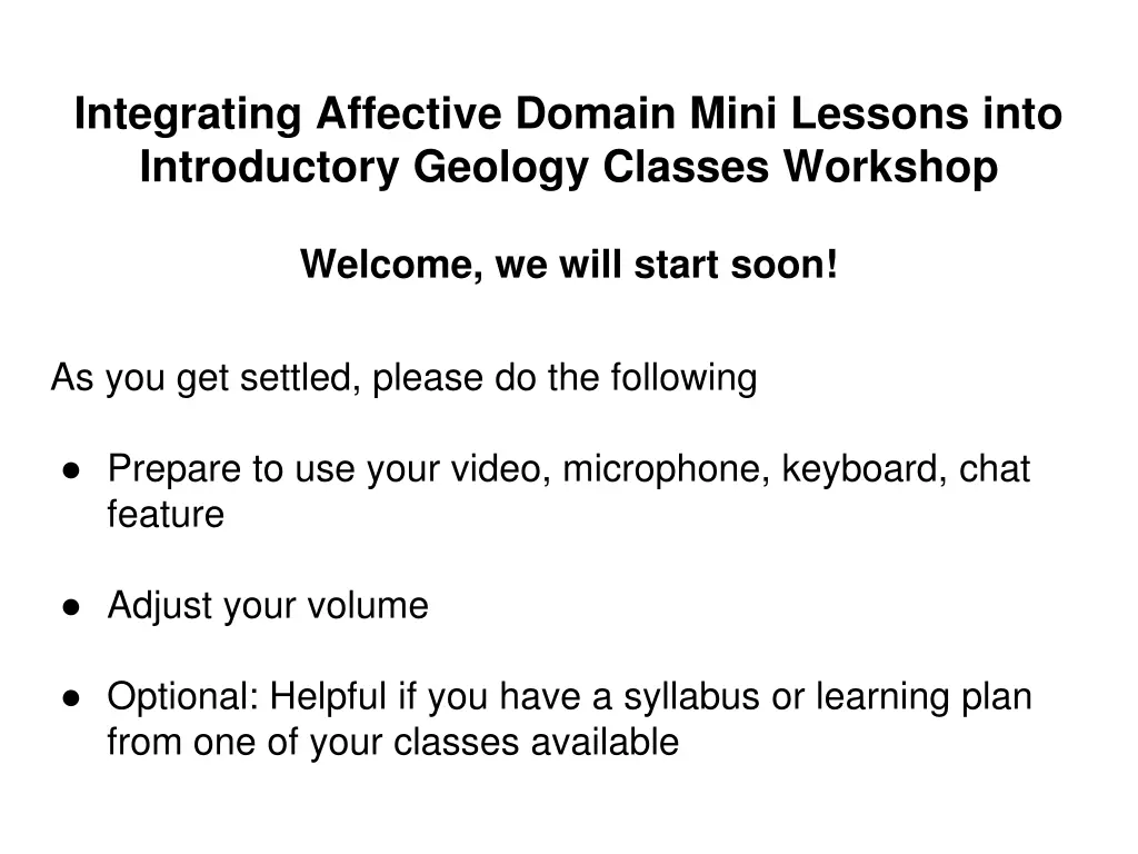 integrating affective domain mini lessons into n.w