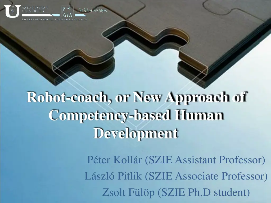 robot coach or new approach of competency based n.w