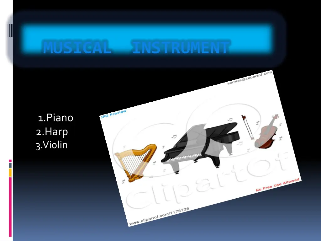 musical instrument n.w