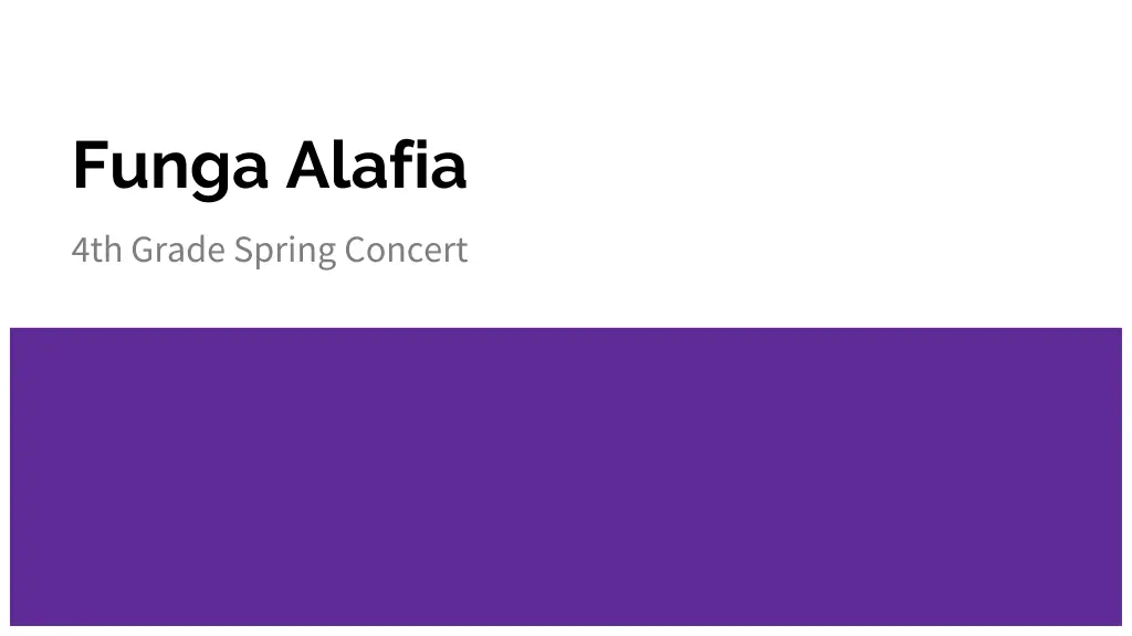 funga alafia n.w