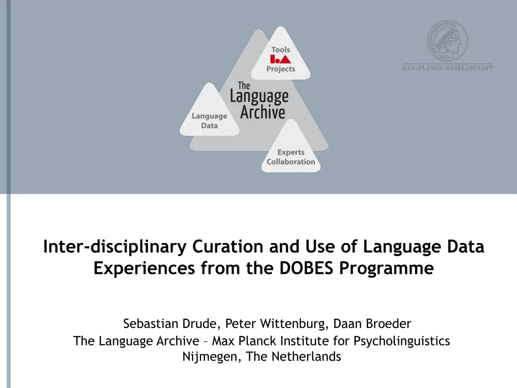 inter disciplinary curation and use of language n.w