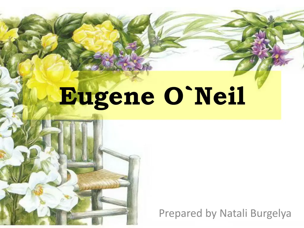 eugene o neil n.w