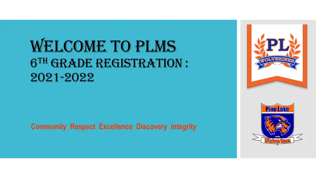 welcome to plms 6 th grade registration 2021 2022 n.w