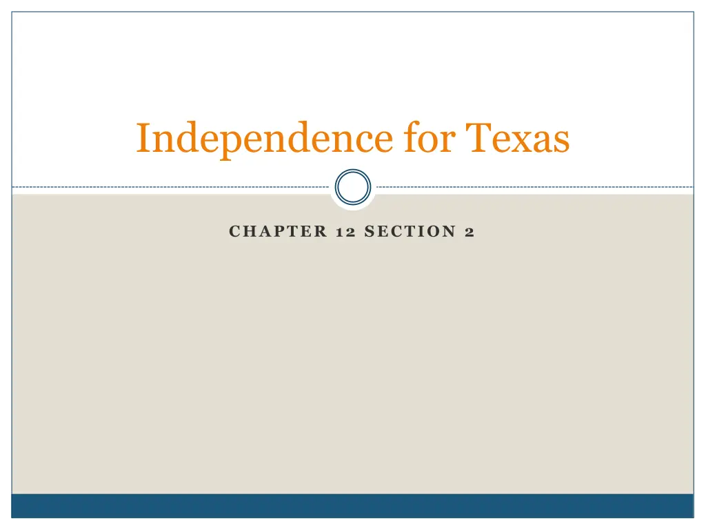 independence for texas n.w