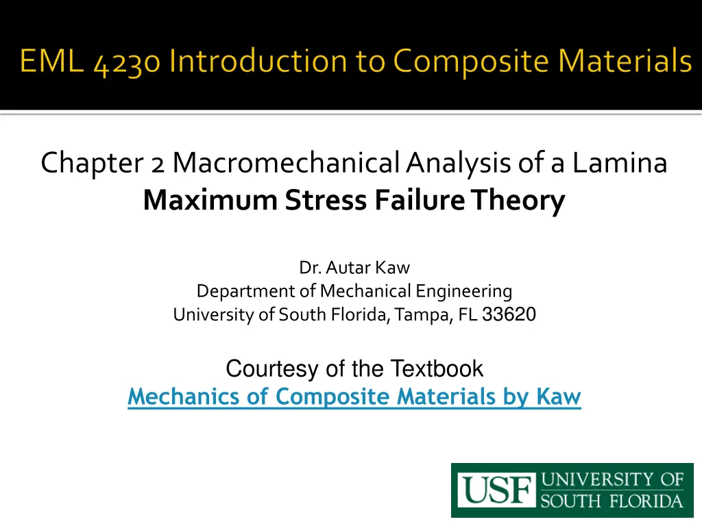 chapter 2 macromechanicalanalysis of a lamina n.w