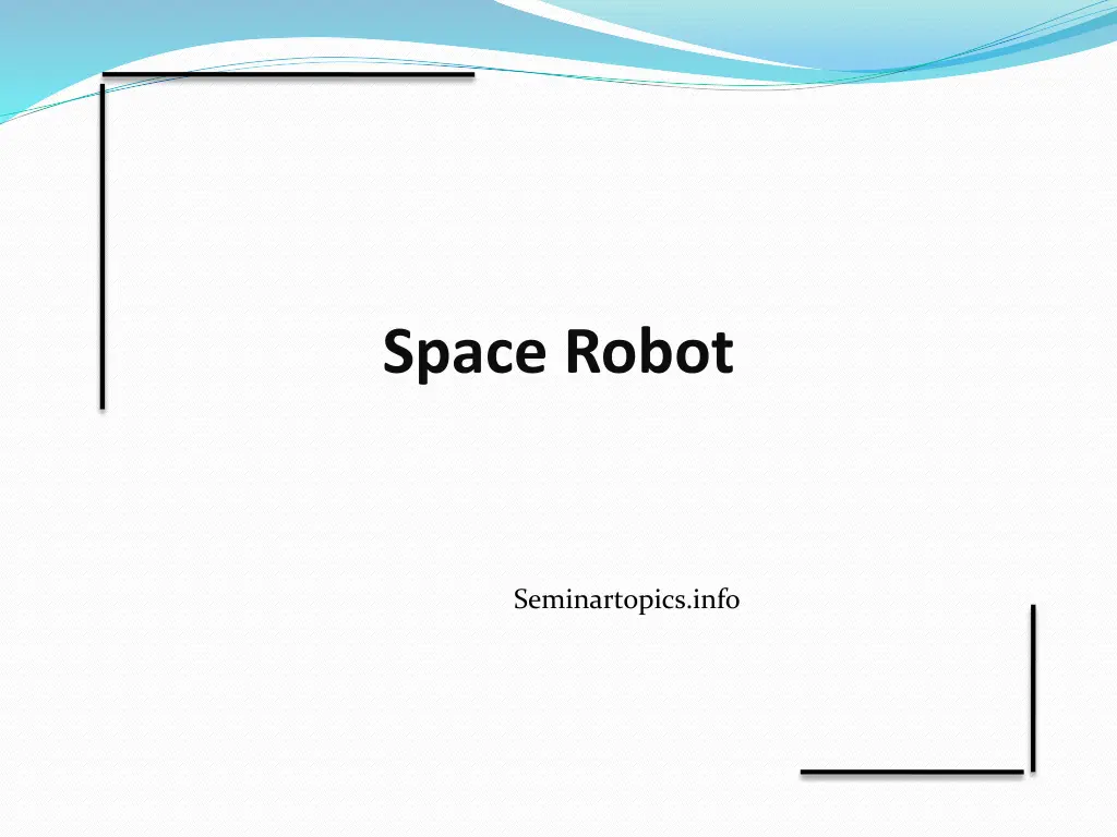 space robot n.w