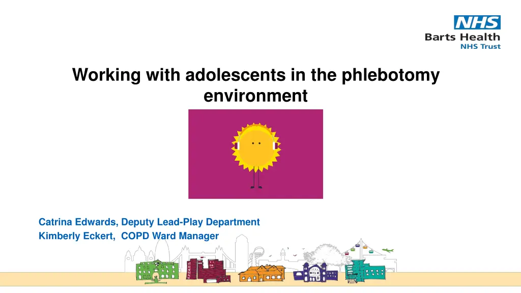 working with adolescents in the phlebotomy n.w