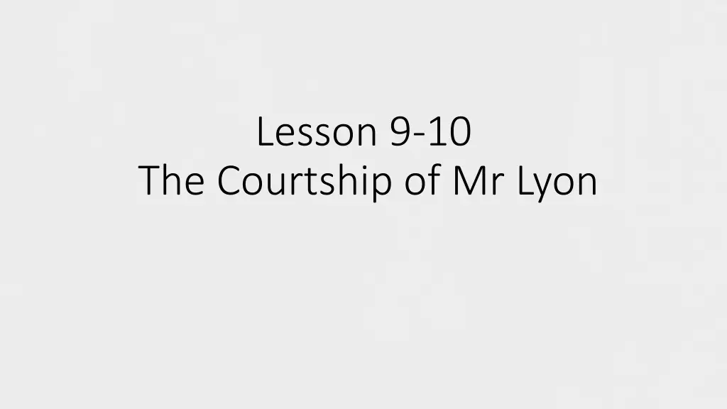 lesson 9 10 n.w