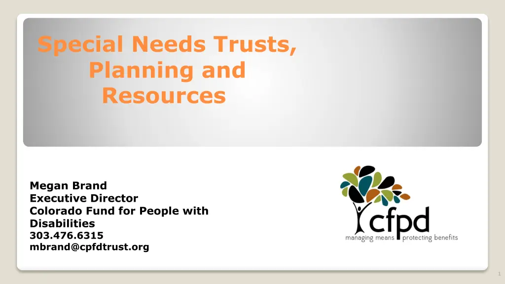 special needs trusts planning and resources n.w