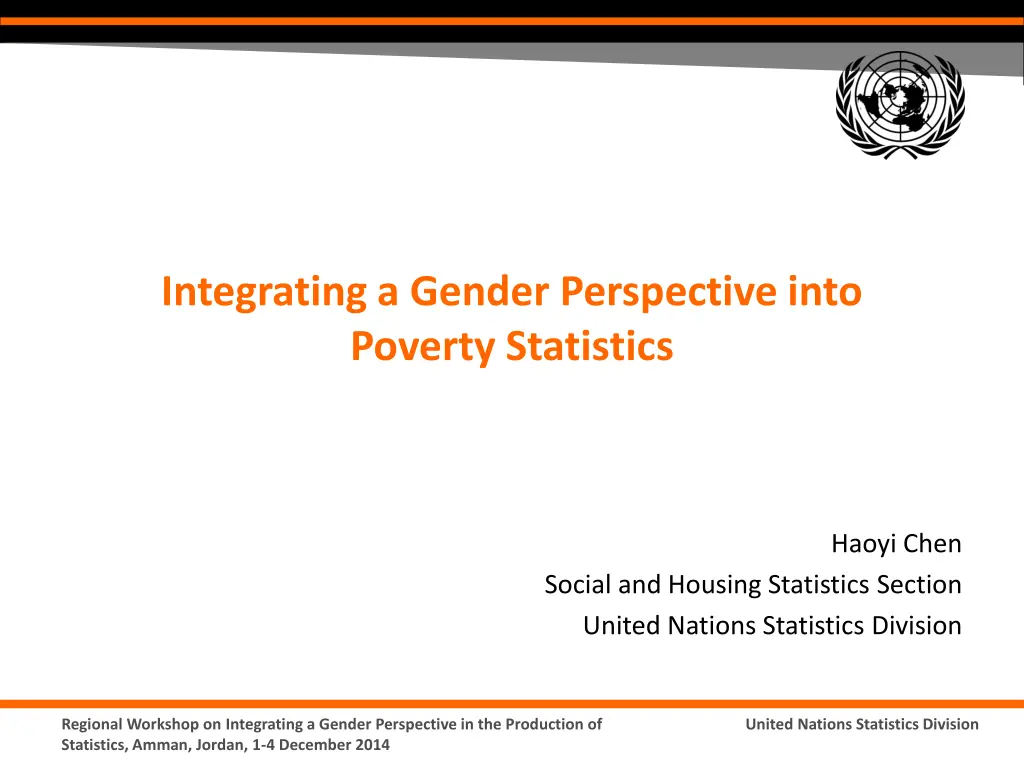 integrating a gender perspective into poverty n.w