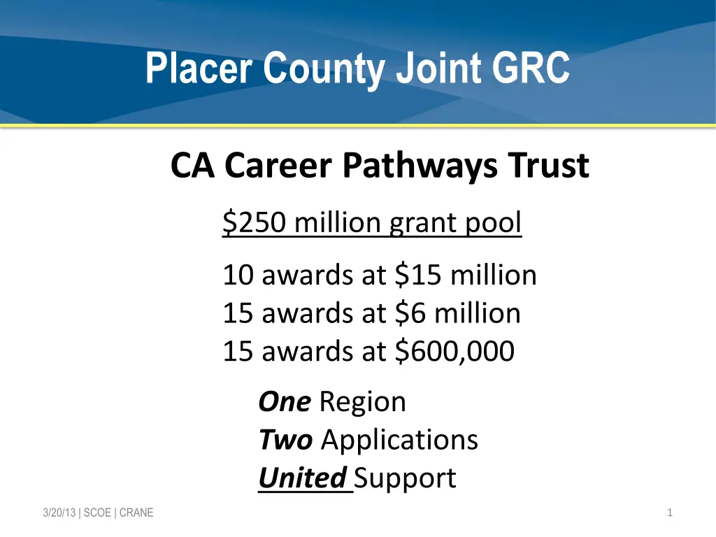 placer county joint grc n.w