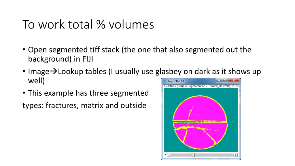 to work total volumes n.w