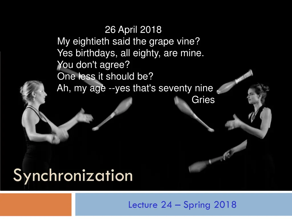 26 april 2018 n.w