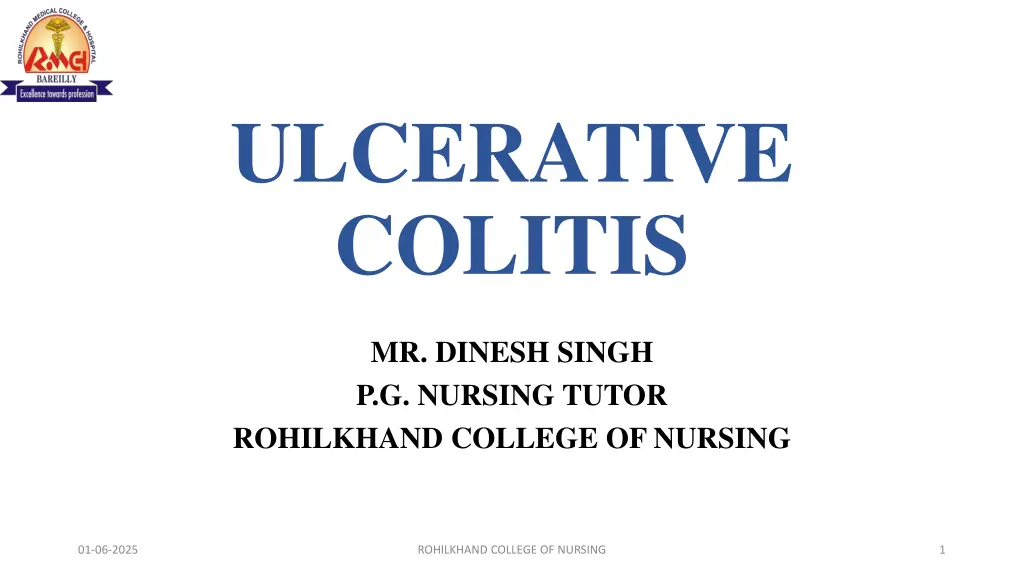 ulcerative colitis n.w