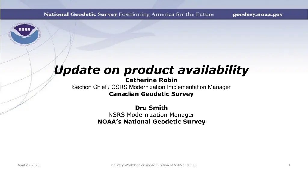 update on product availability catherine robin n.w