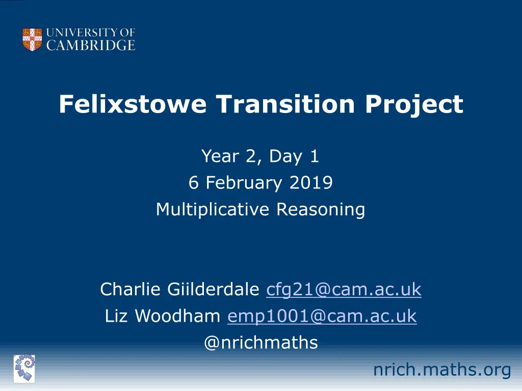 felixstowe transition project n.w