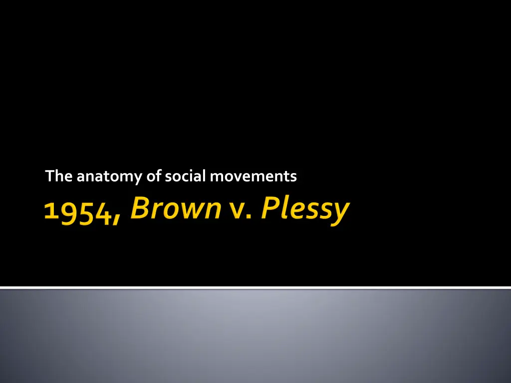 the anatomy of social movements n.w