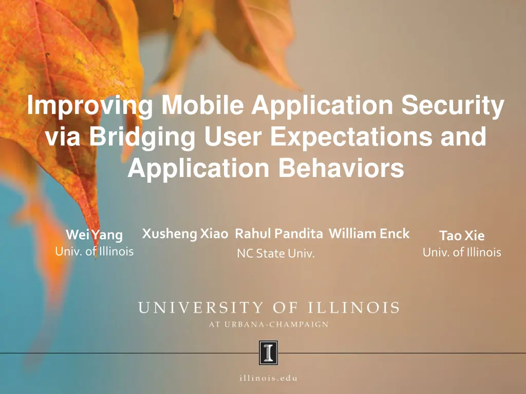 improving mobile application security n.w