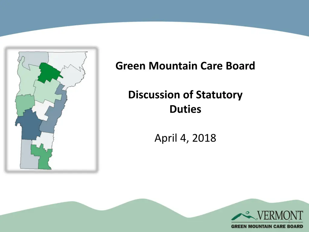 green mountain care board n.w