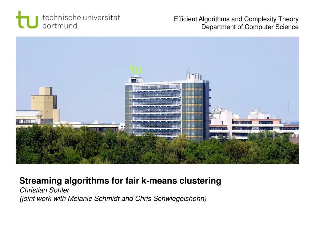 efficient algorithms and complexity theory n.w