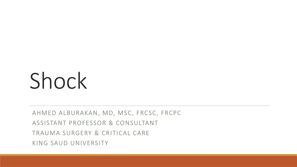shock n.w