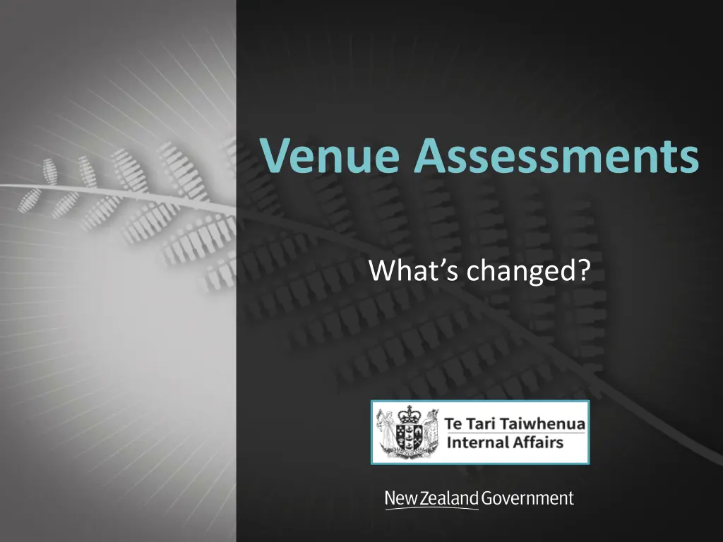 venue assessments n.w