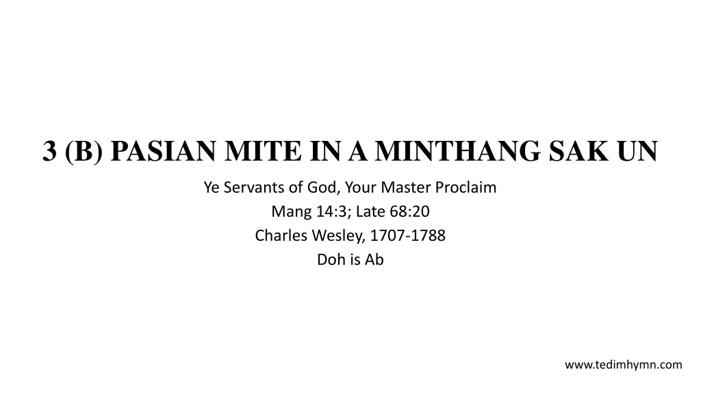 3 b pasian mite in a minthang sak un n.w