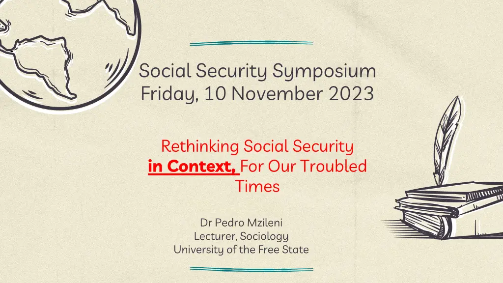 social security symposium friday 10 november 2023 n.w