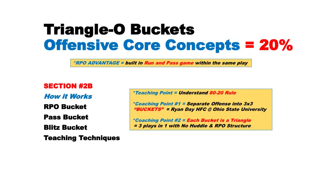 triangle triangle o buckets o buckets offensive n.w