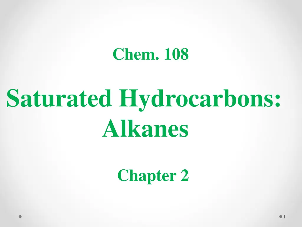 chem 108 n.w