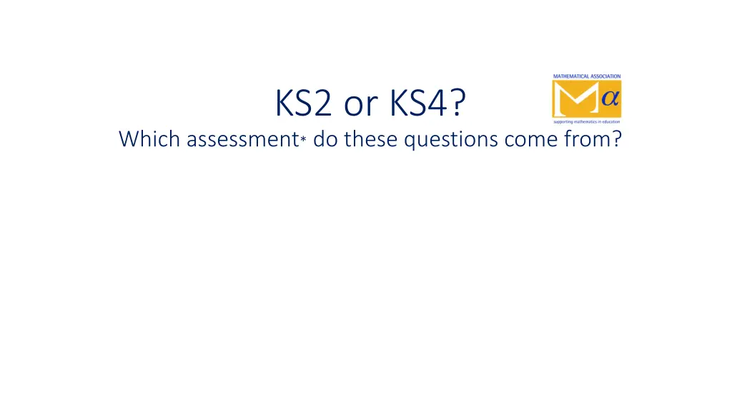 ks2 or ks4 n.w