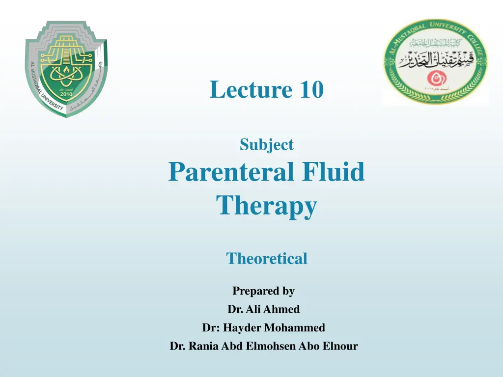 lecture 10 n.w