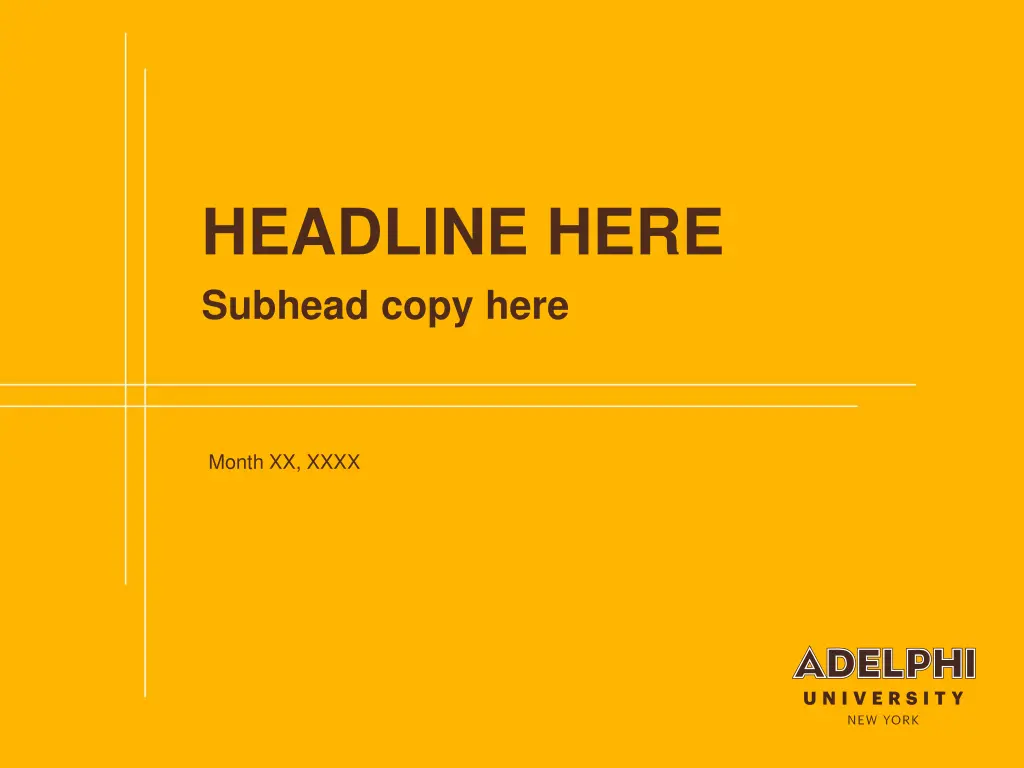 headline here subhead copy here n.w