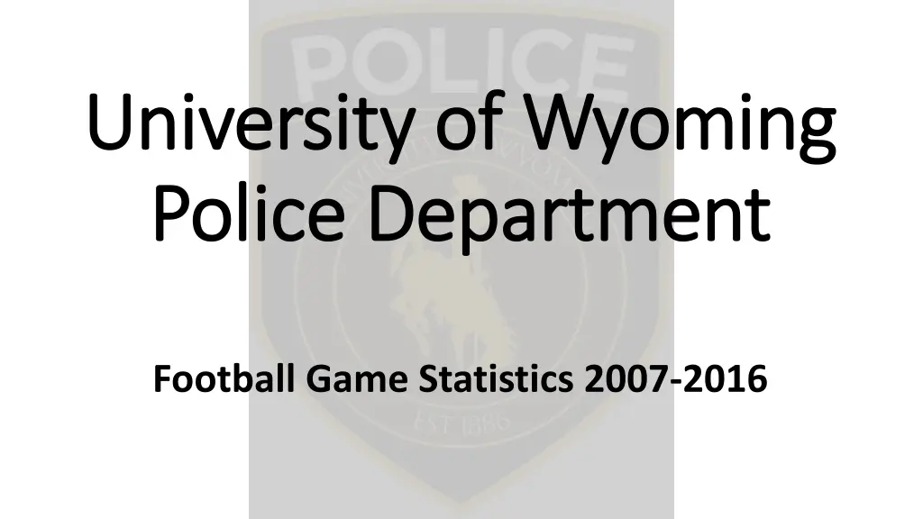 university of wyoming university of wyoming n.w