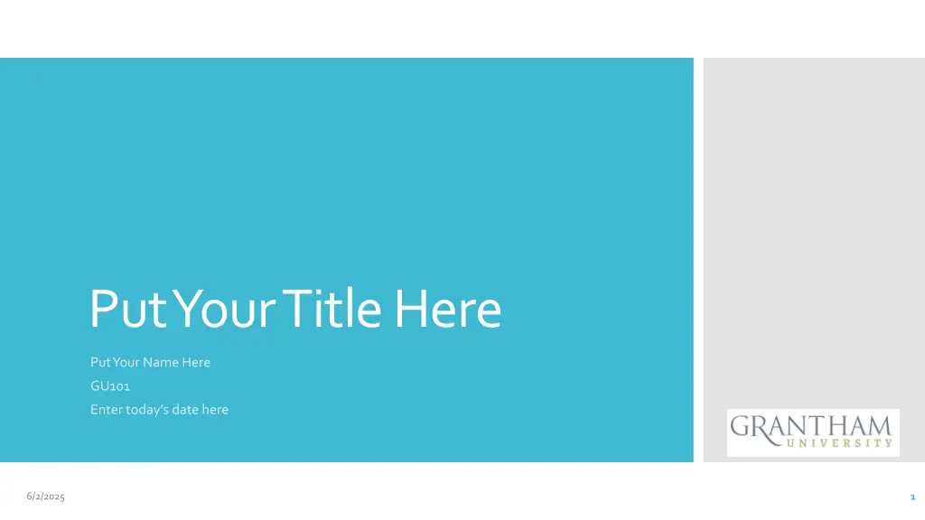 put your title here n.w