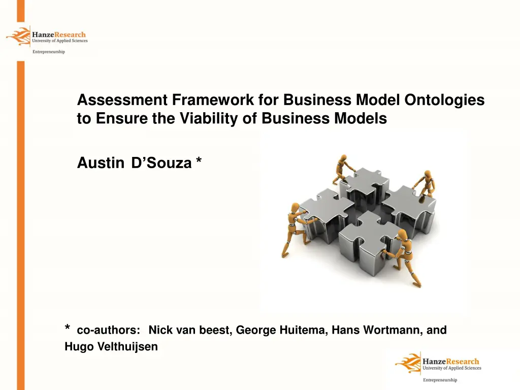 assessment framework for business model n.w