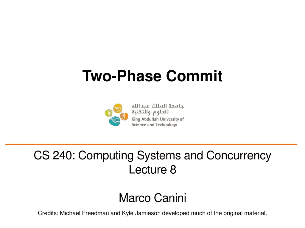 two phase commit n.w