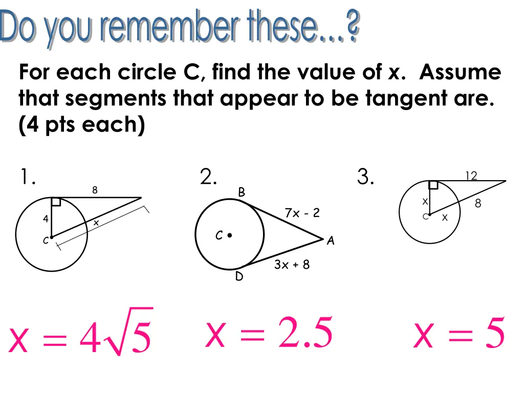 do you remember these n.w