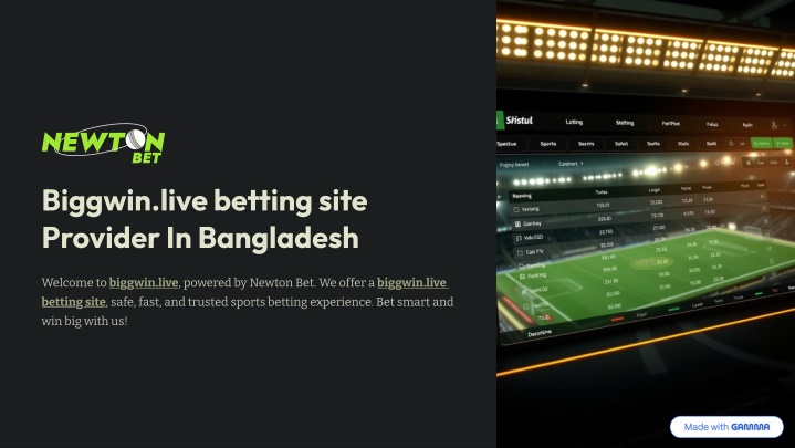 biggwin live betting site provider in bangladesh n.w