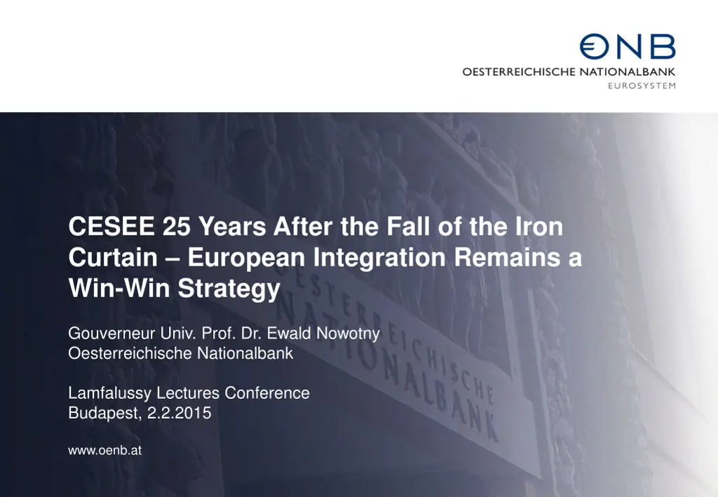 cesee 25 years after the fall of the iron curtain n.w