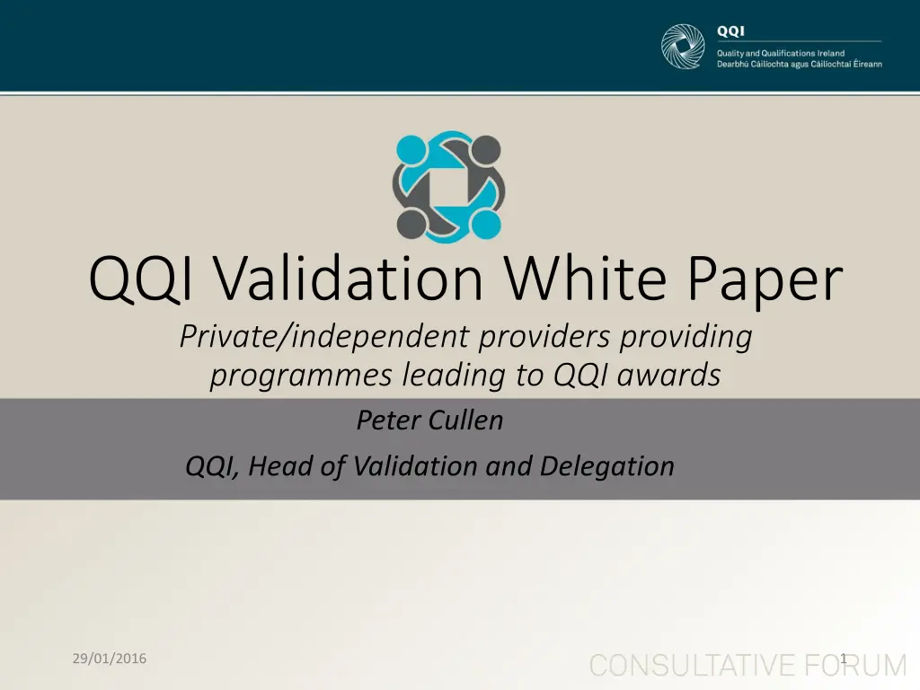 qqi validation white paper private independent n.w