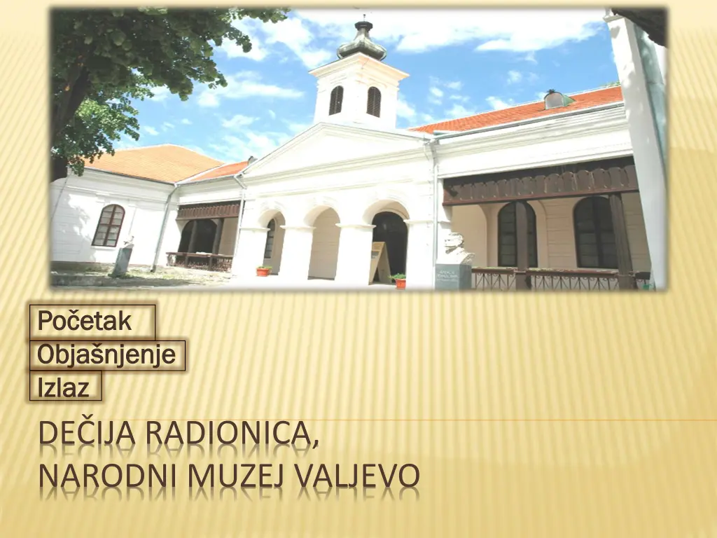 po etak po etak obja njenje obja njenje izlaz n.w