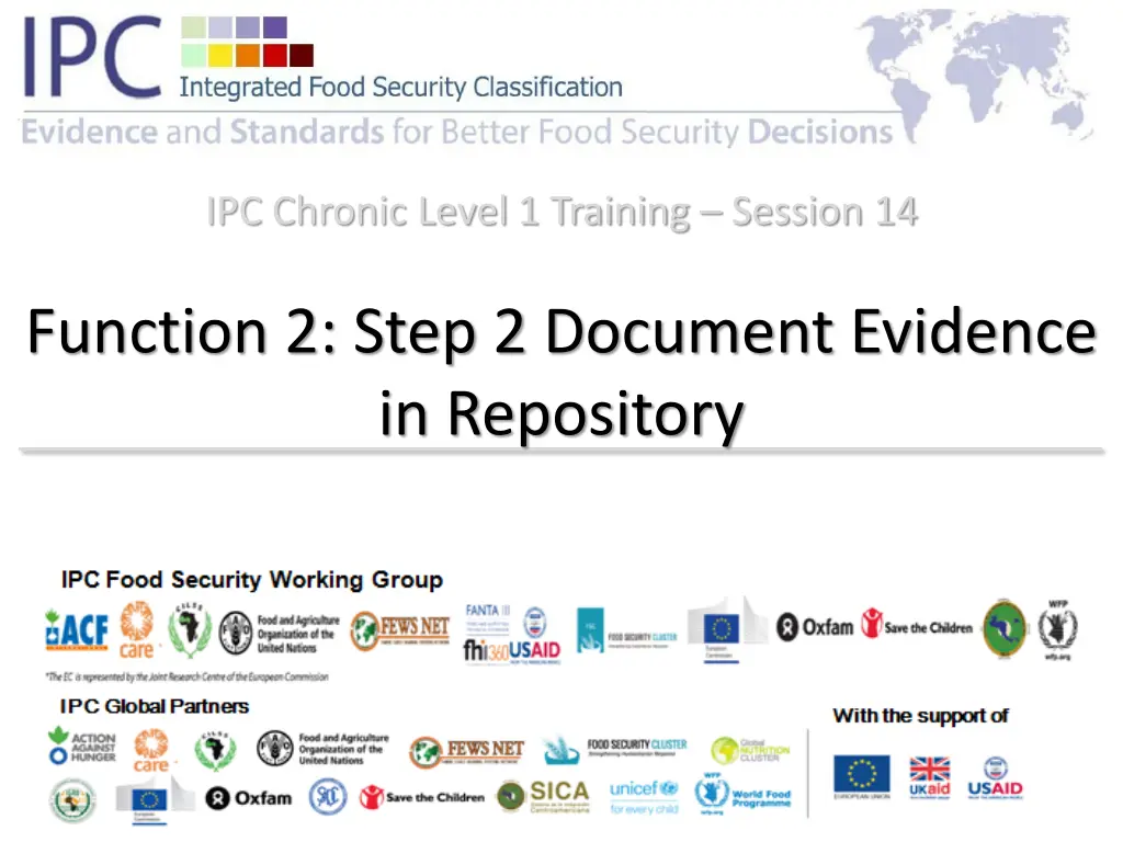 ipc chronic level 1 training session 14 n.w