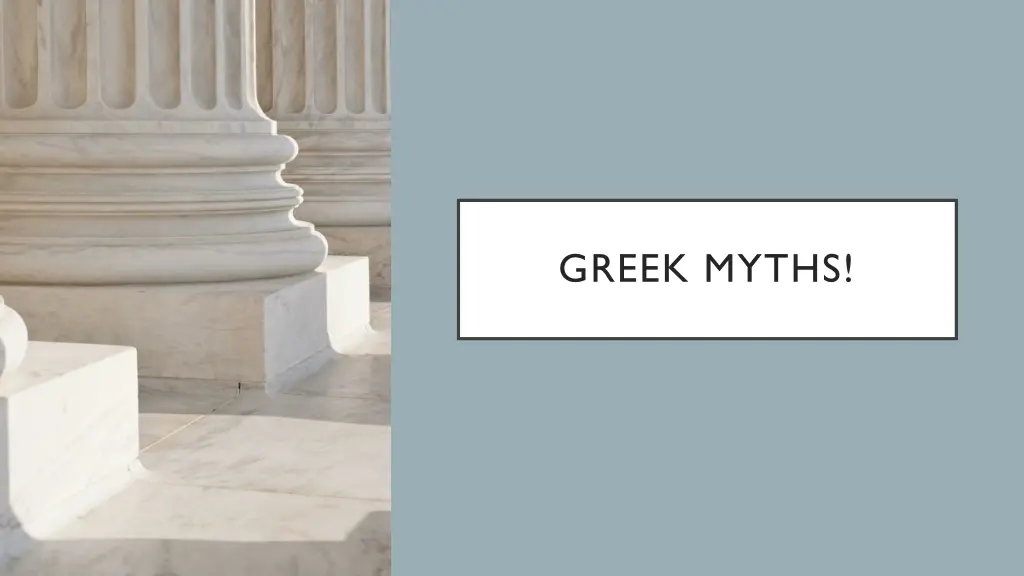 greek myths n.w